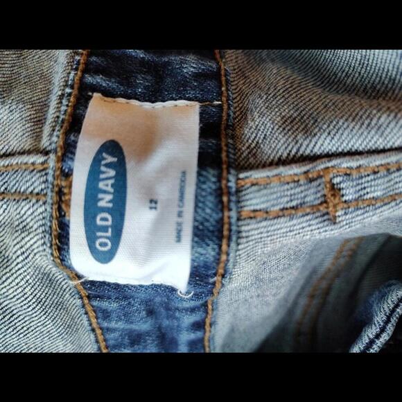 Old Navy Denim Overalls size 12 Womens - Picture 7 of 8